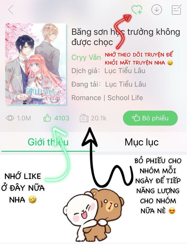 Băng Sơn Học Trưởng Không Được Chọc Chap 49.2 - Next Chap 50
