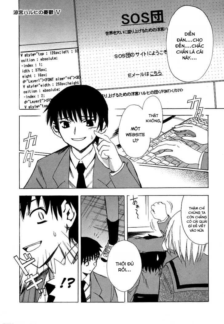 Suzumiya Haruhi no Yuutsu Chap 5 - Next Chap 6