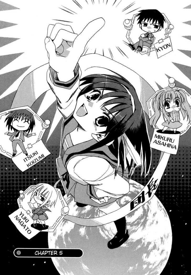 Suzumiya Haruhi no Yuutsu Chap 5 - Next Chap 6