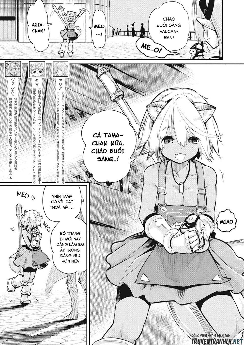 I Am Behemoth Of The S Rank Monster But I Am Mistaken As A Cat And I Live As A Pet Of Elf Girl Chap 20 - Next Chap 21