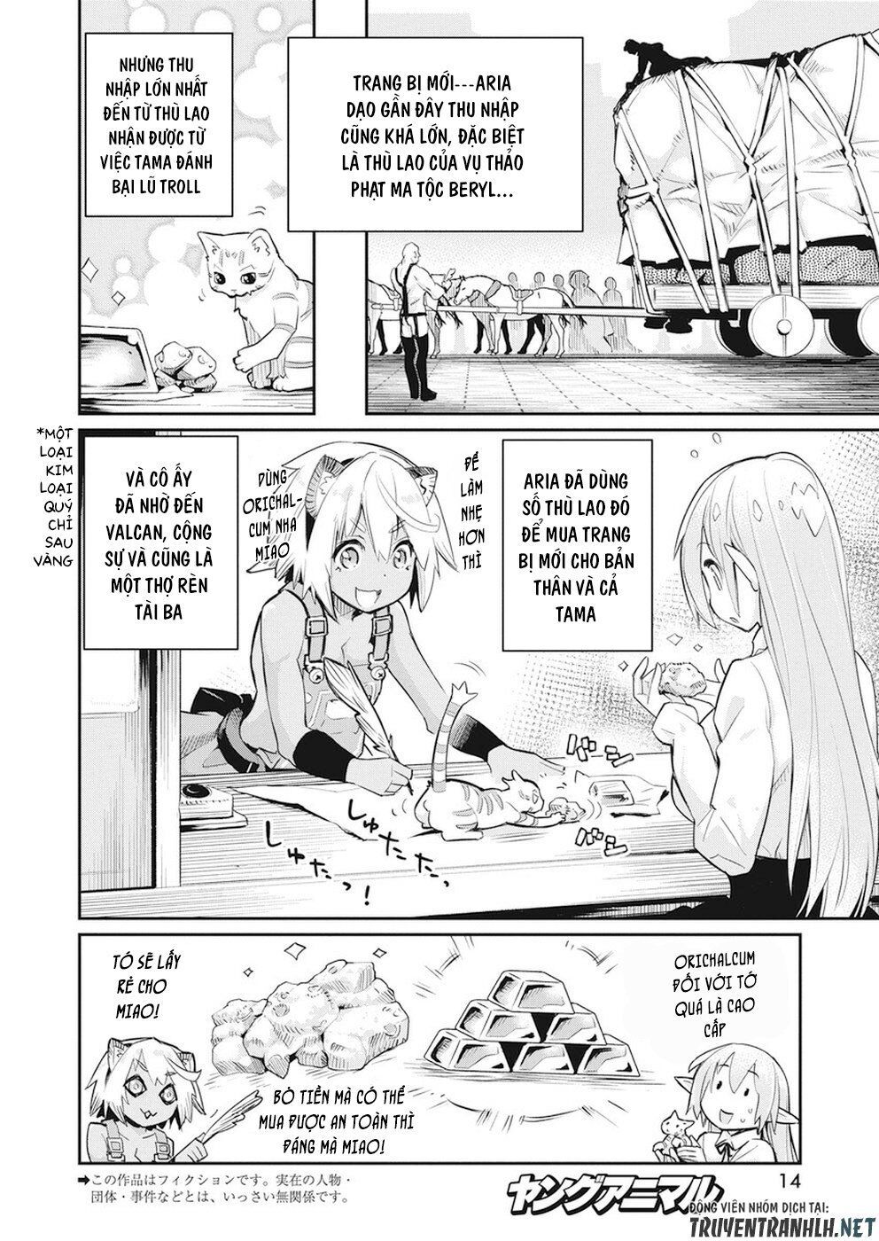 I Am Behemoth Of The S Rank Monster But I Am Mistaken As A Cat And I Live As A Pet Of Elf Girl Chap 20 - Next Chap 21