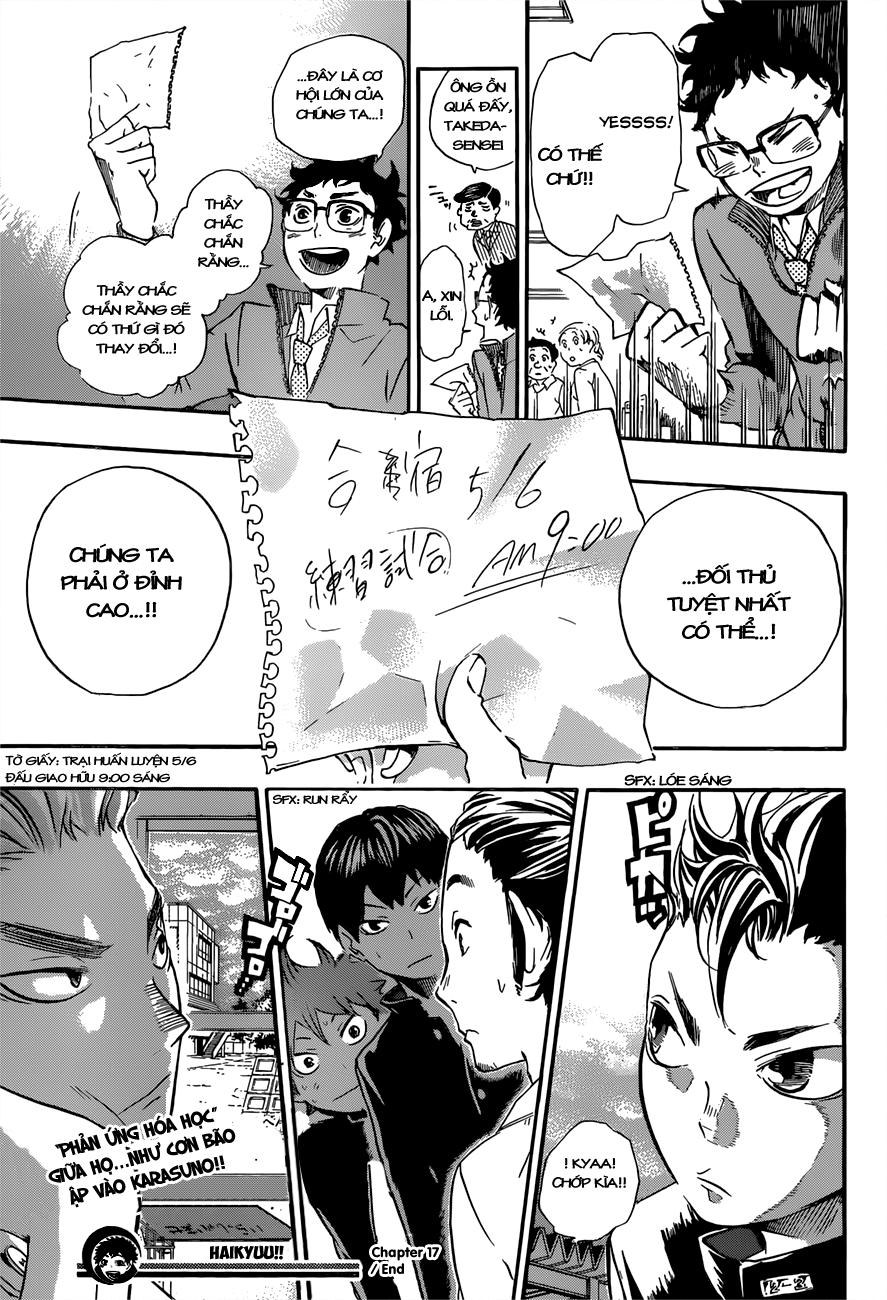 Haikyuu Chap 17 - Next Chap 18