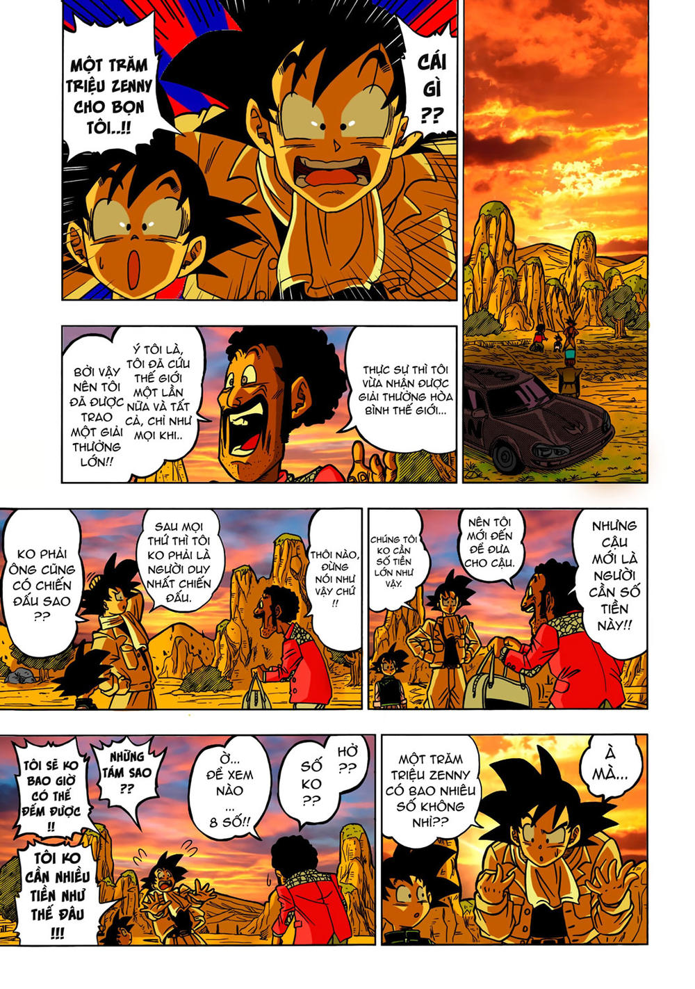 Dragon Ball Super Màu (Unofficial) Chap 1 - Next Chap 2