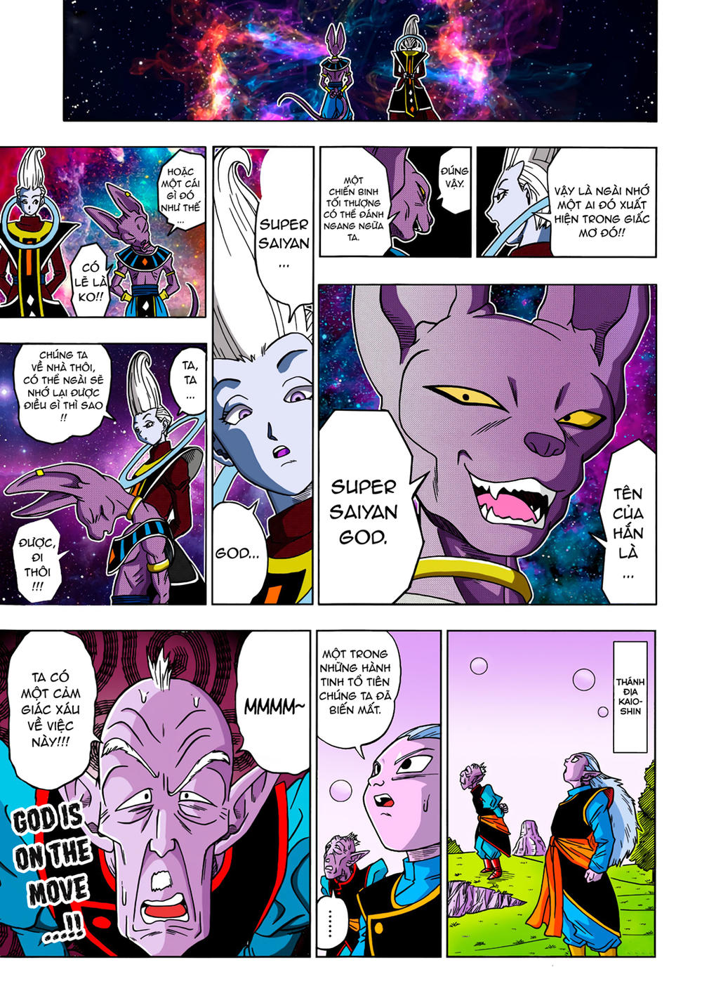 Dragon Ball Super Màu (Unofficial) Chap 1 - Next Chap 2