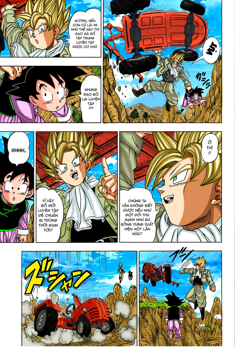 Dragon Ball Super Màu (Unofficial) Chap 1 - Next Chap 2