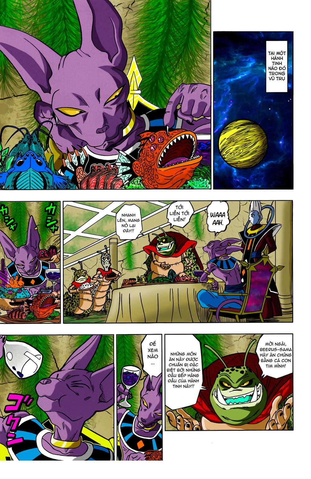Dragon Ball Super Màu (Unofficial) Chap 1 - Next Chap 2