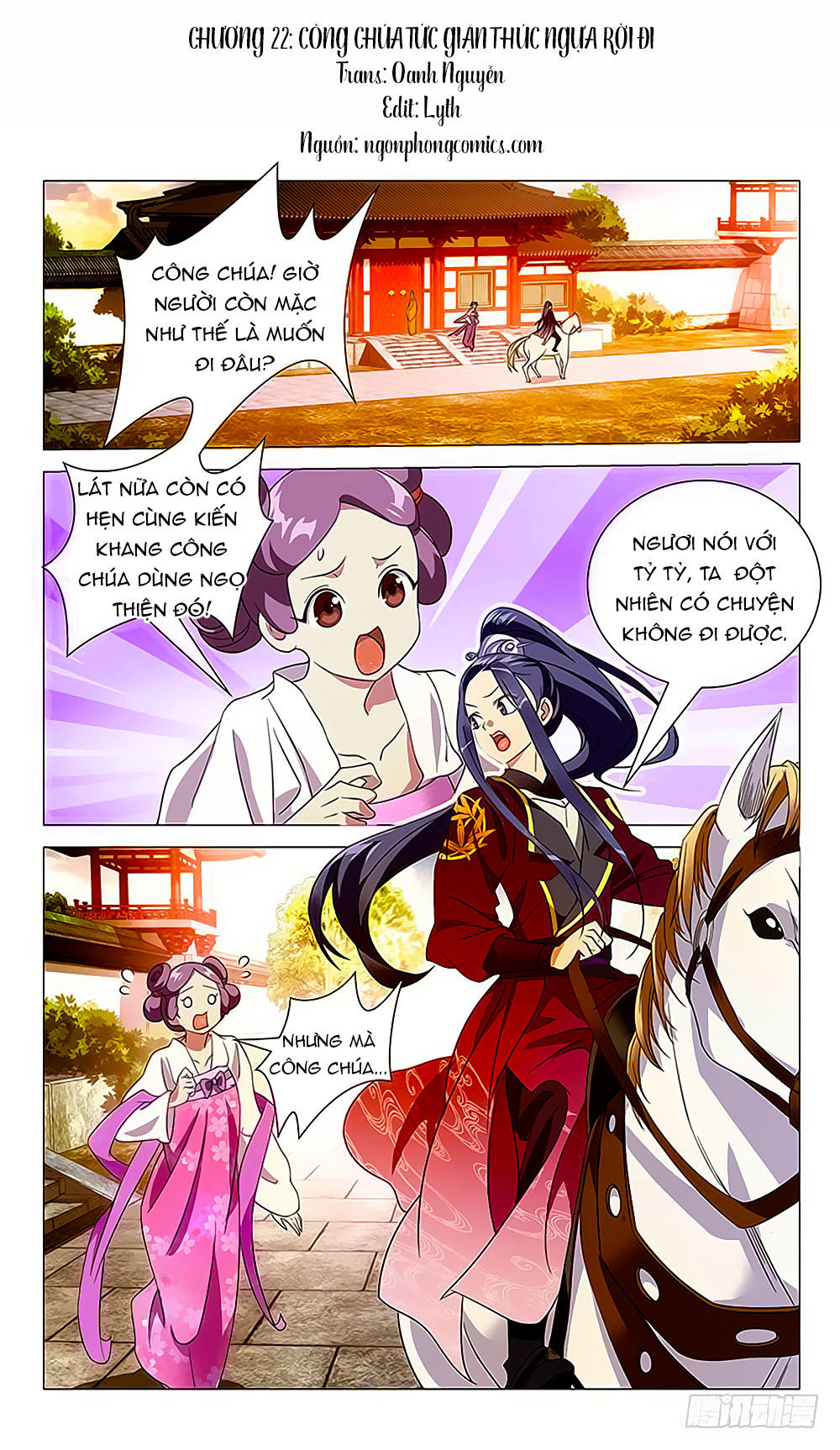 Phò Mã! Không Nên A! Chap 22 - Next Chap 23