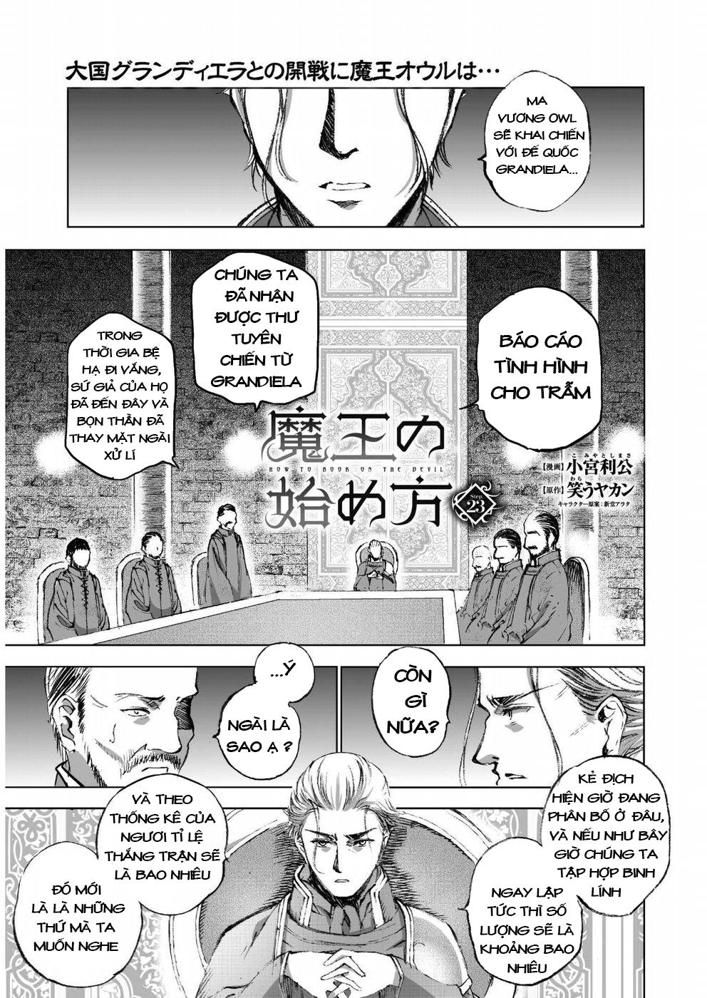 Maou no Hajimekata Chap 23 - Next Chap 24