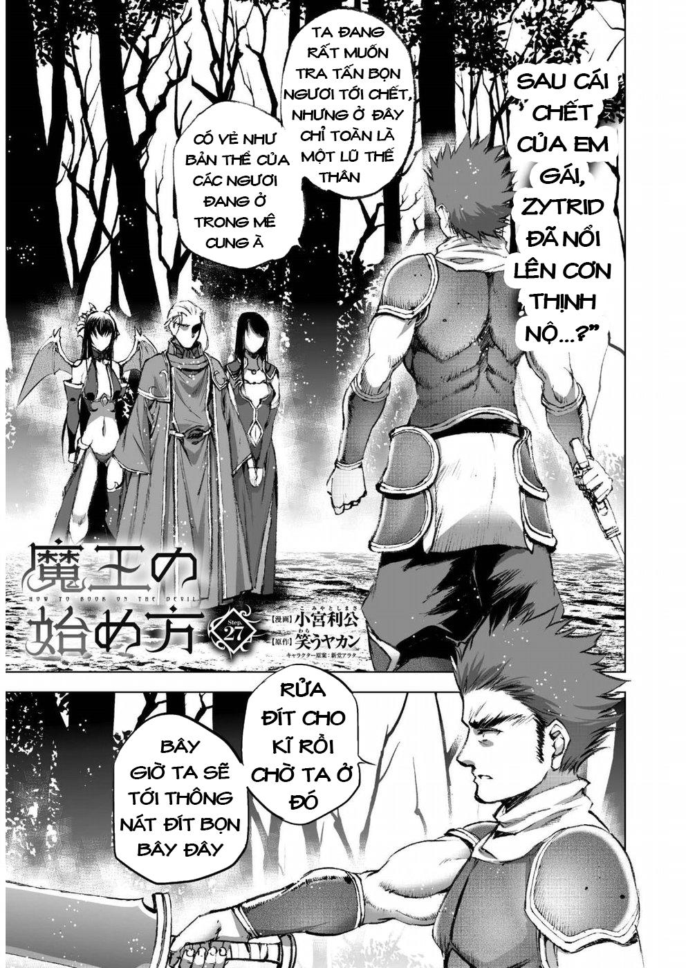 Maou no Hajimekata Chap 27 - Next Chap 28