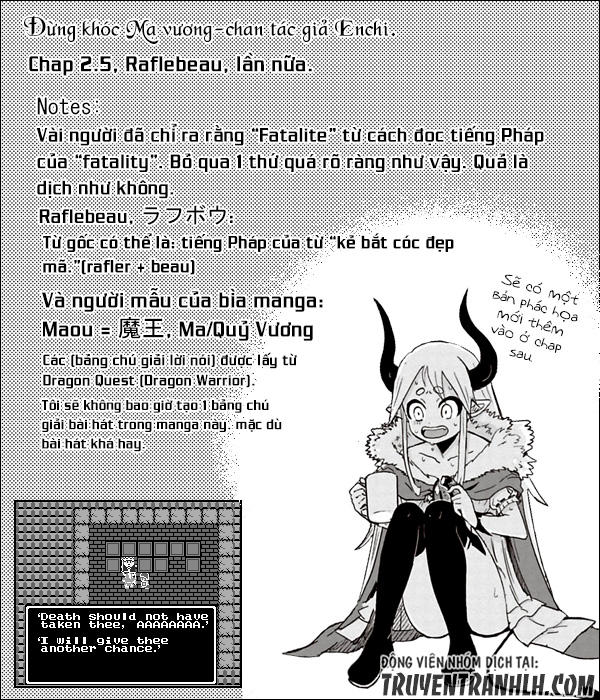 Don't Cry Maou-Chan Chap 2.5 - Next Chap 3