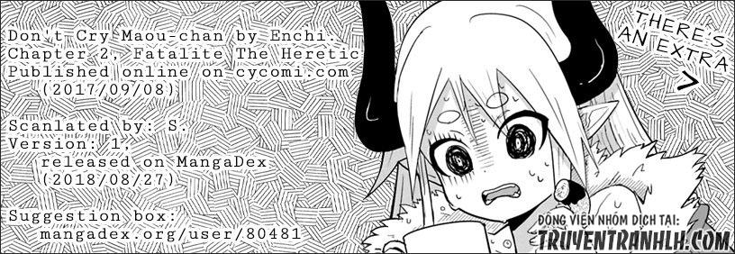 Don't Cry Maou-Chan Chap 2 - Next Chap 3