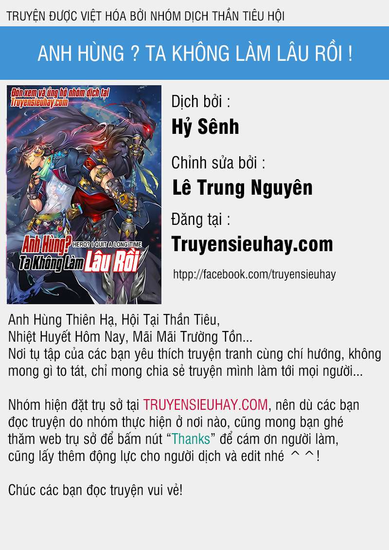 Anh Hùng ? Ta Không Làm Lâu Rồi Chap 16 - Next Chap 17