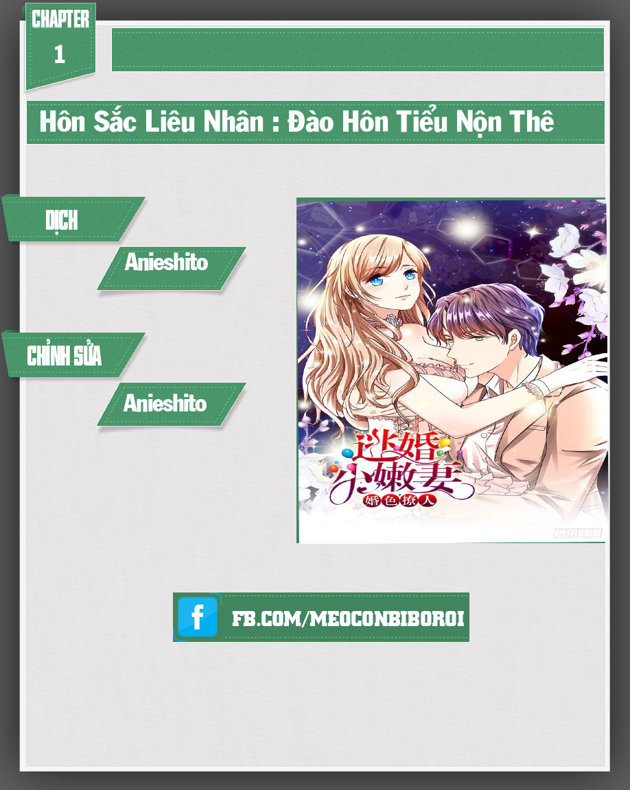 Hôn Sắc Liêu Nhân: Đào Hôn Tiểu Nộn Thê Chap 1 - Next Chap 2