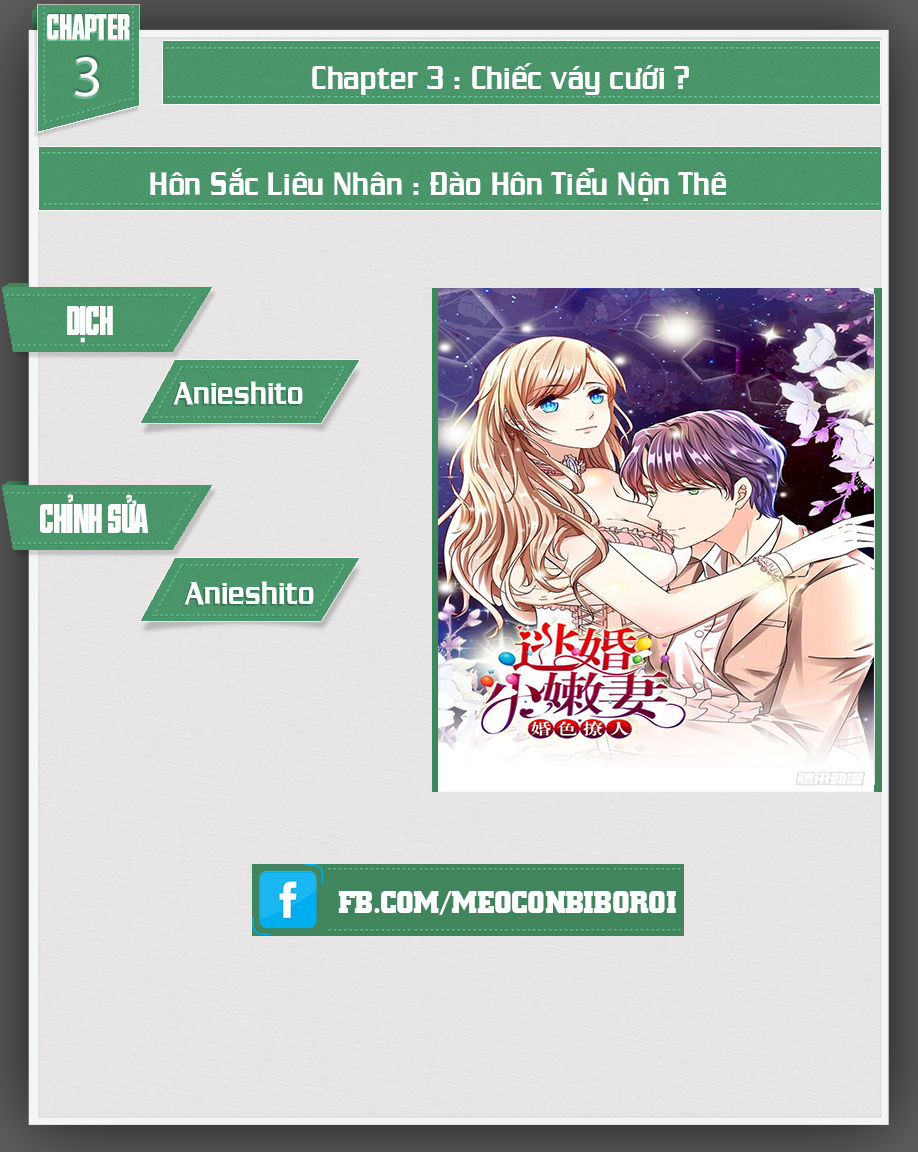 Hôn Sắc Liêu Nhân: Đào Hôn Tiểu Nộn Thê Chap 3 - Next Chap 4