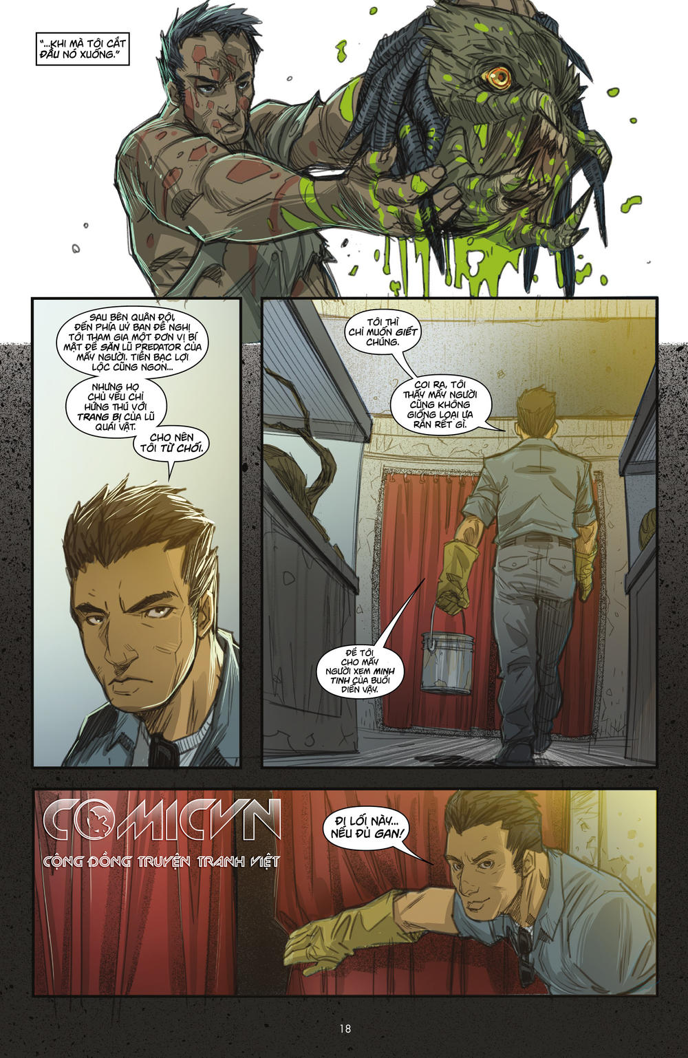 Predator: Hunters - Quái Thú Săn Mồi: Thợ Săn Chap 1.1 - Next Chap 2