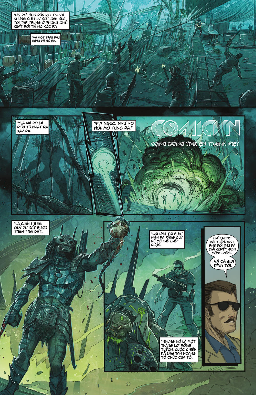 Predator: Hunters - Quái Thú Săn Mồi: Thợ Săn Chap 1.2 - Next Chap 2