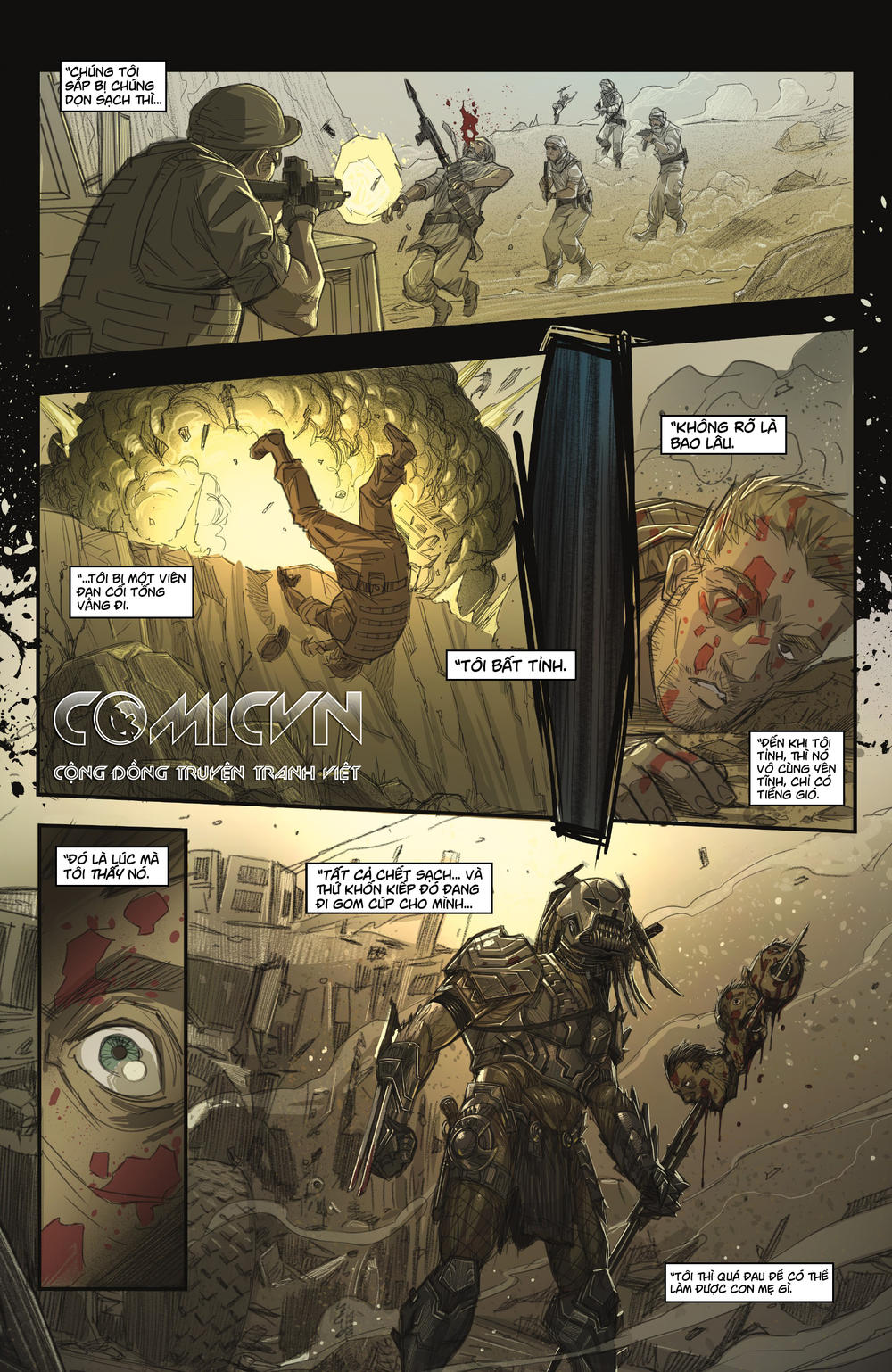 Predator: Hunters - Quái Thú Săn Mồi: Thợ Săn Chap 1.2 - Next Chap 2