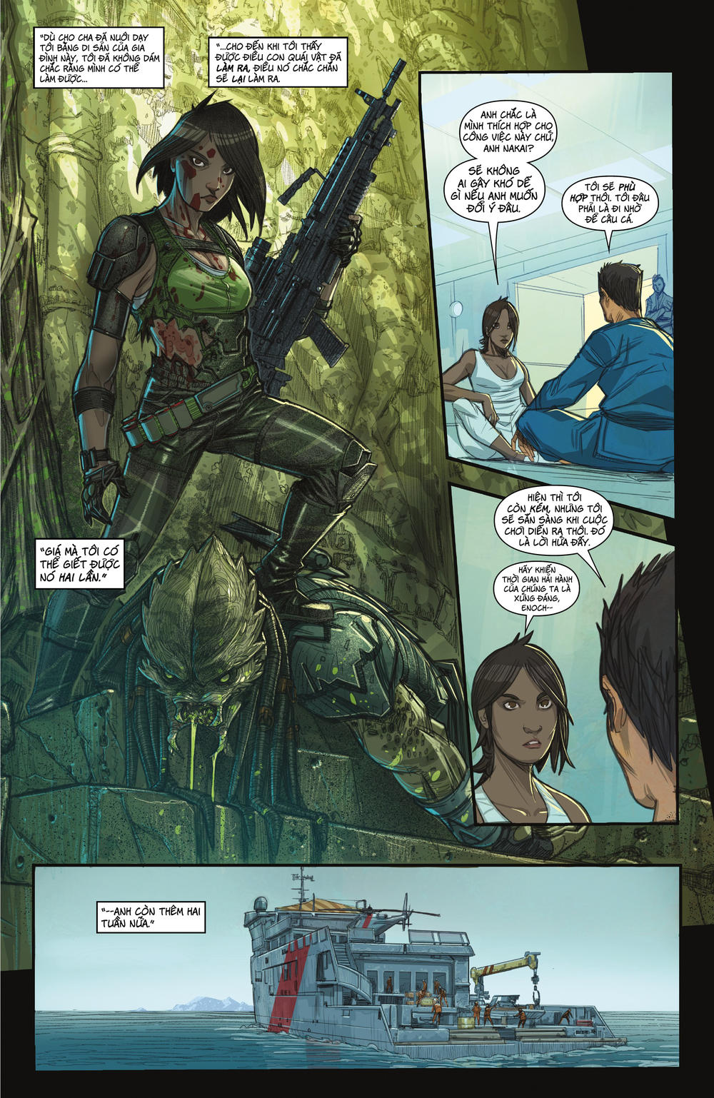 Predator: Hunters - Quái Thú Săn Mồi: Thợ Săn Chap 2.2 - Next Chap 3