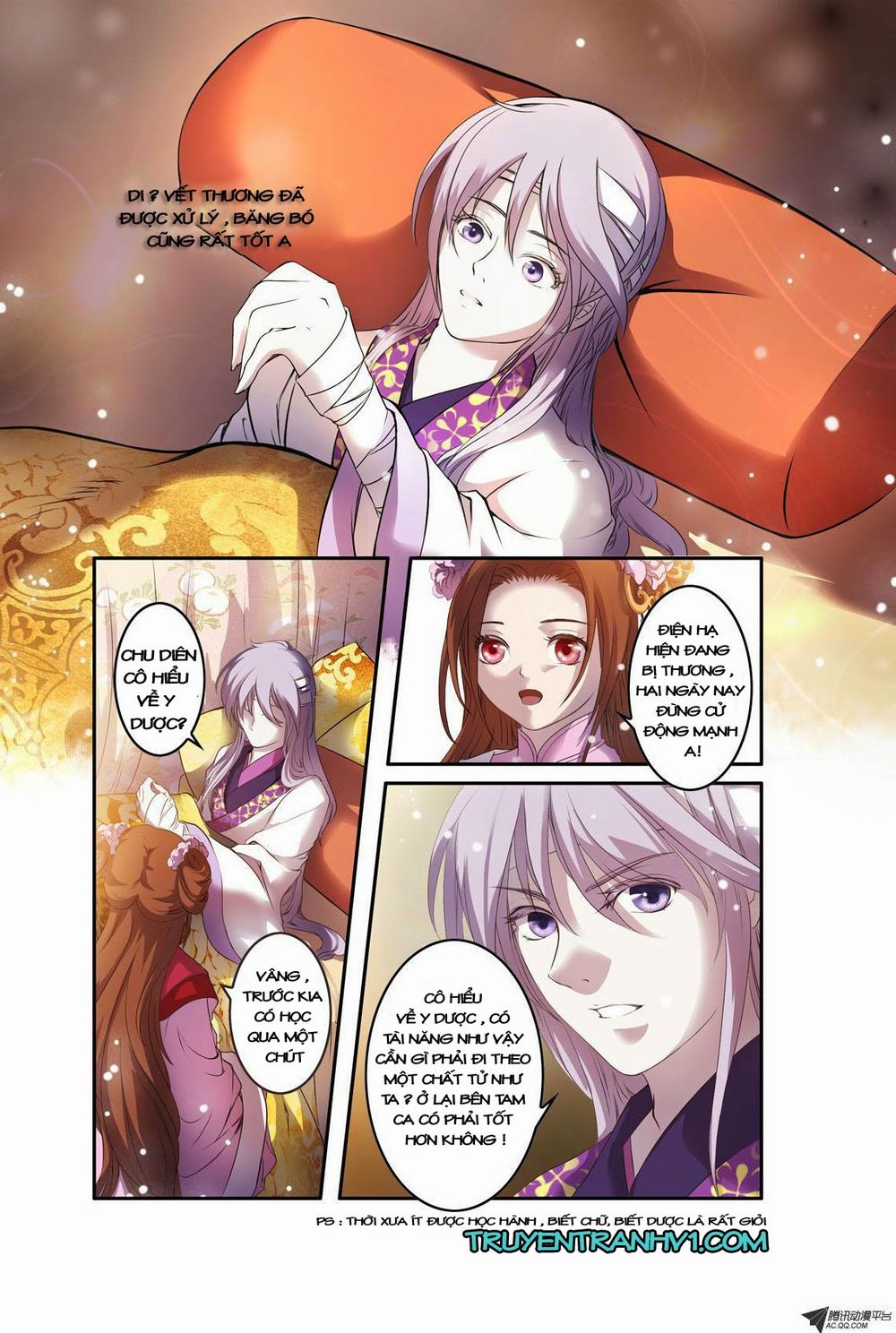 Làm Vương Gia Không Dễ Chap 1.3 - Next Chap 2