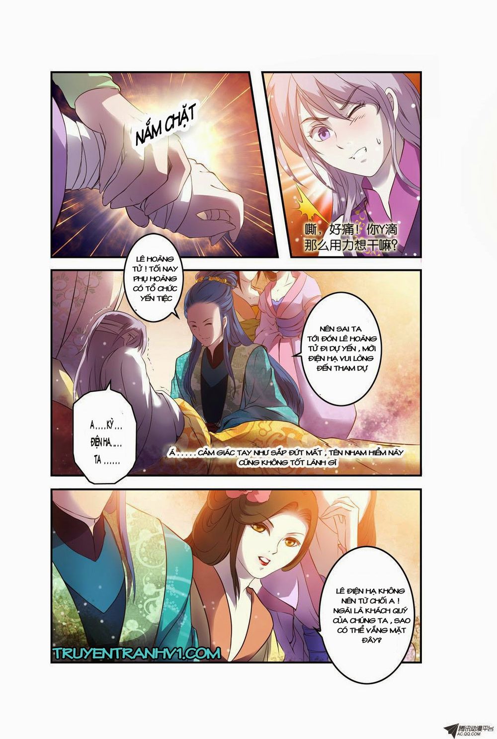 Làm Vương Gia Không Dễ Chap 1.3 - Next Chap 2