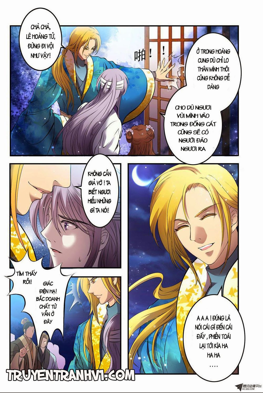 Làm Vương Gia Không Dễ Chap 2.2 - Next Chap 3