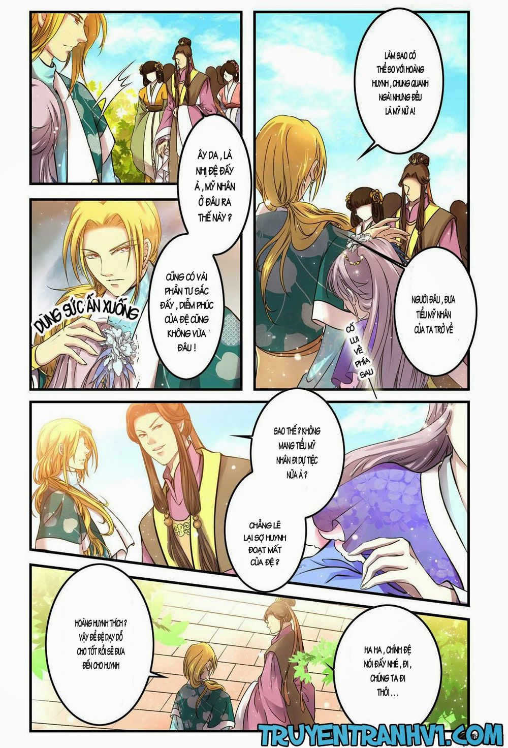Làm Vương Gia Không Dễ Chap 4.1 - Next Chap 5