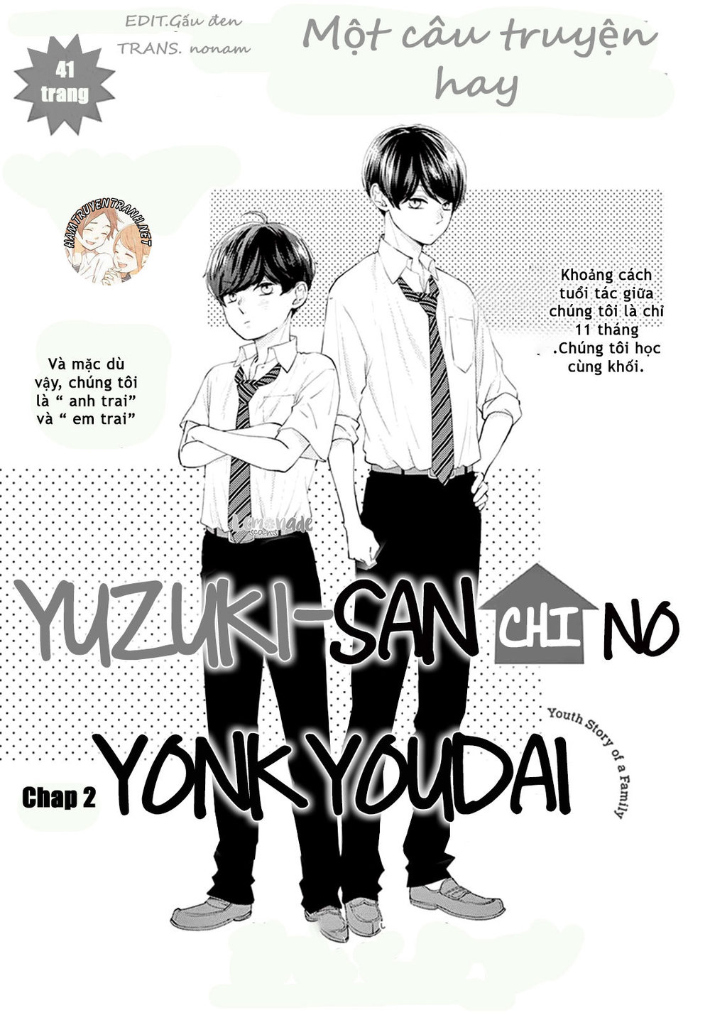 Yuzuki-San Chi No Yon Kyoudai Chap 2.2 - Next Chap 3