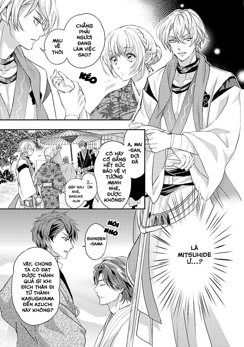 Ikemen Sengoku - Tenkabito no Onna ni Naru Ki wa Nai ka Chap 5 - Next Chap 6