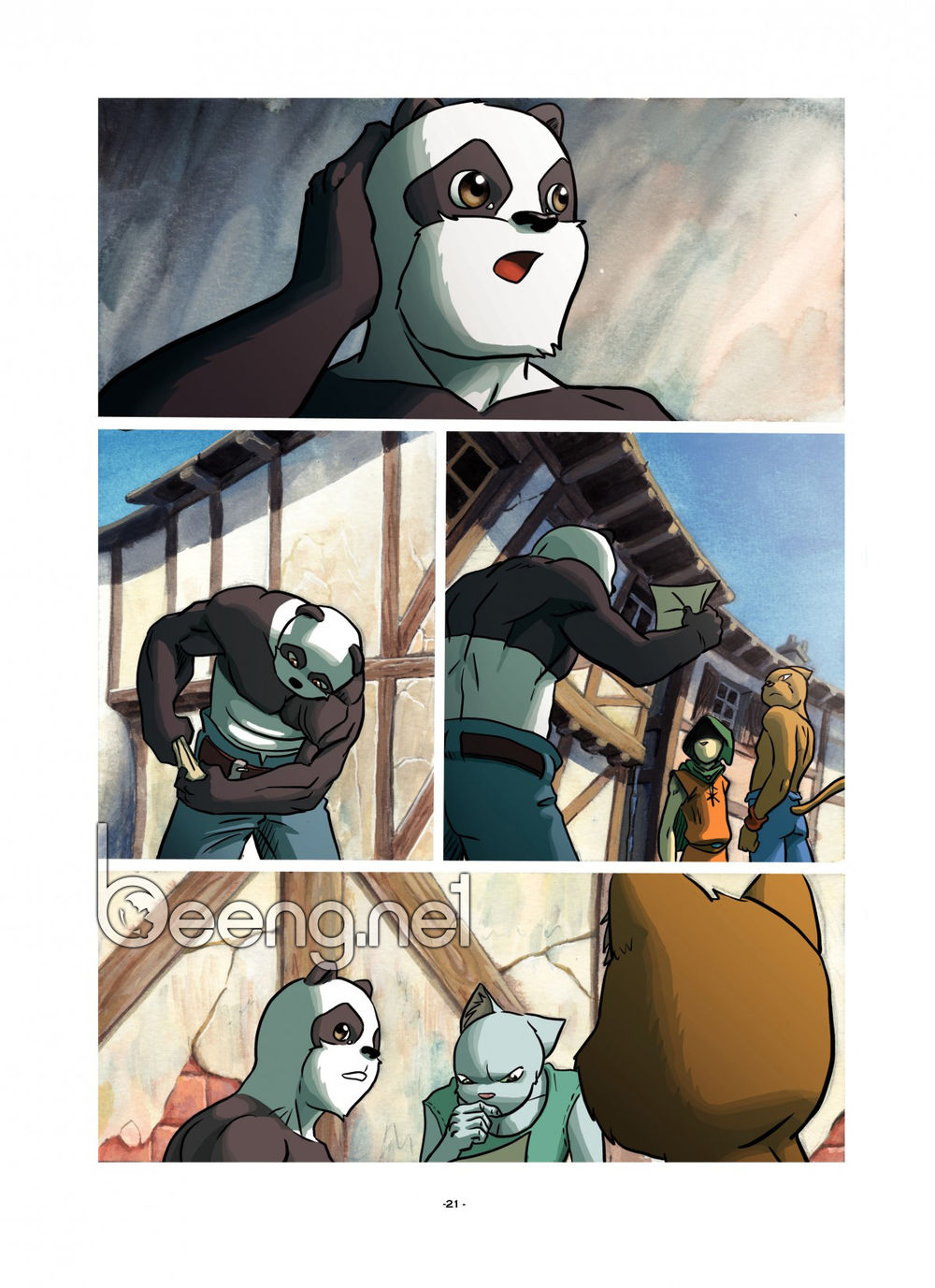 Pandala - Gấu Trúc Phiêu Lưu Ký Chap 15 - Next Chap 16