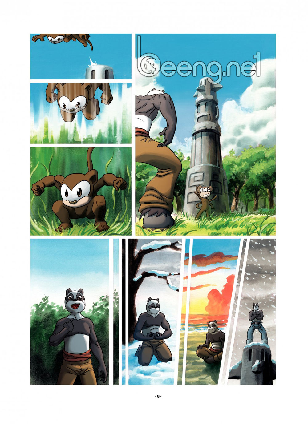 Pandala - Gấu Trúc Phiêu Lưu Ký Chap 15 - Next Chap 16