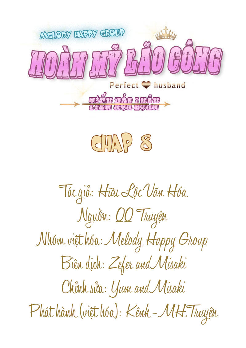 Hoàn Mỹ Lão Công Tiến Hóa Luân Chap 8 - Next Chap 9
