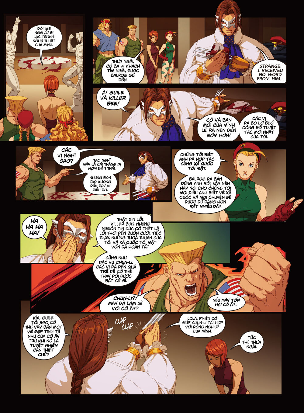 Street Fighter Unlimited Chap 3.5 - Next Chap 4
