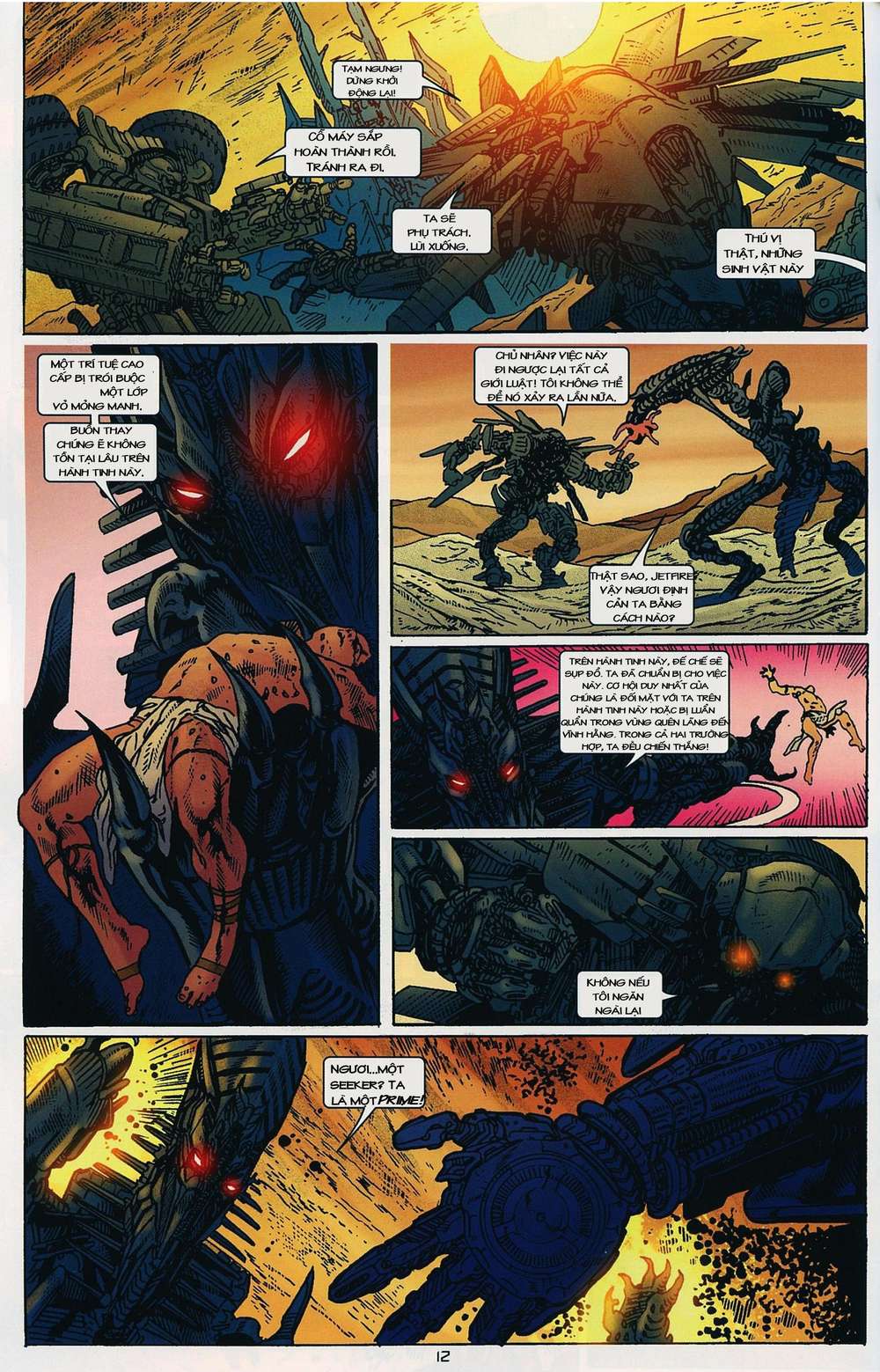 Transformer Film comic series Chap 2 - Next Chap 3