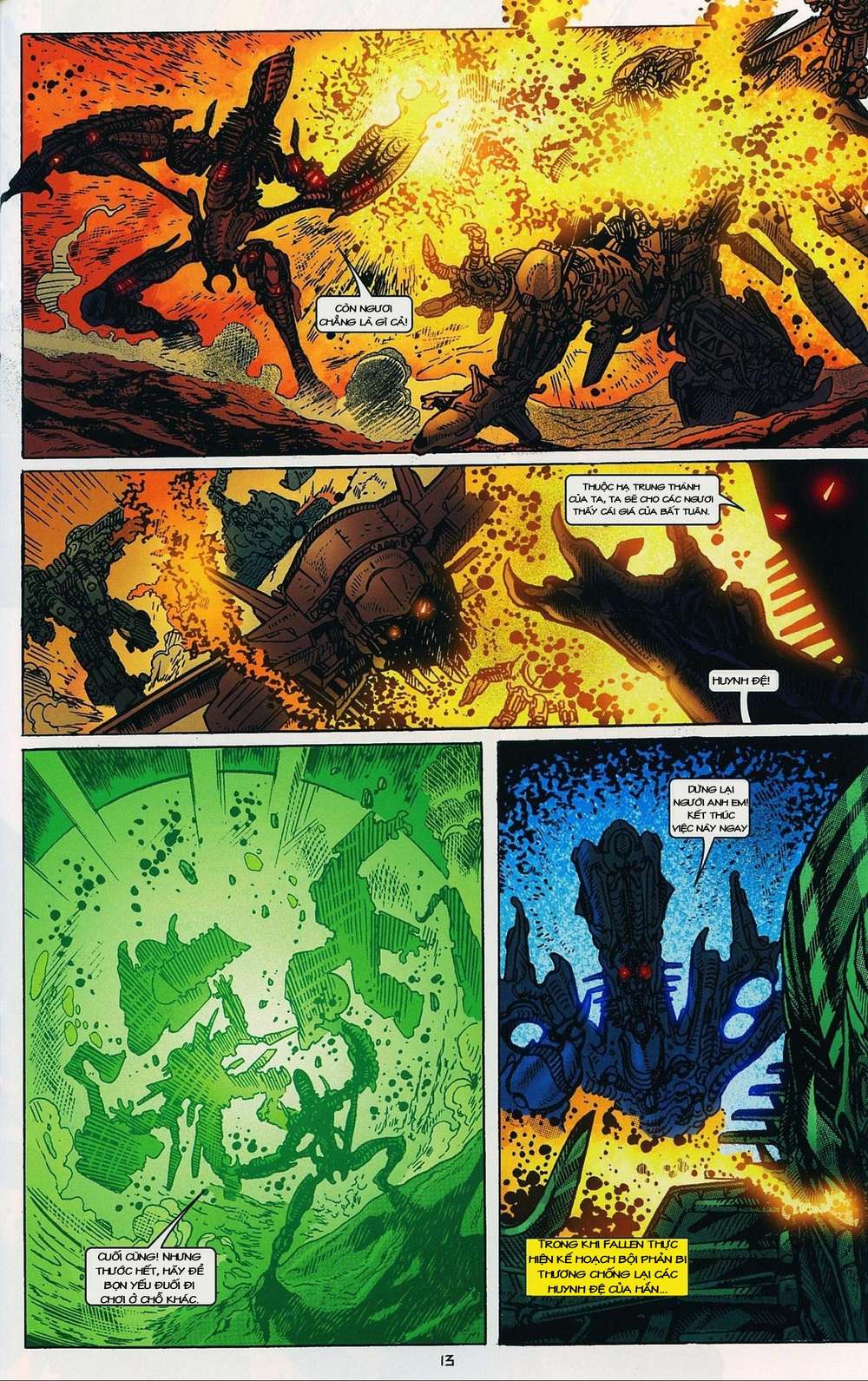 Transformer Film comic series Chap 2 - Next Chap 3