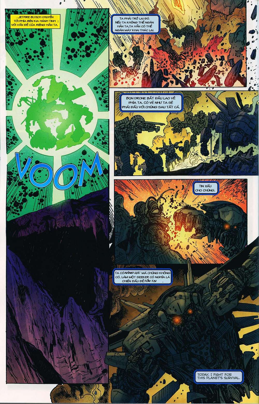 Transformer Film comic series Chap 2 - Next Chap 3