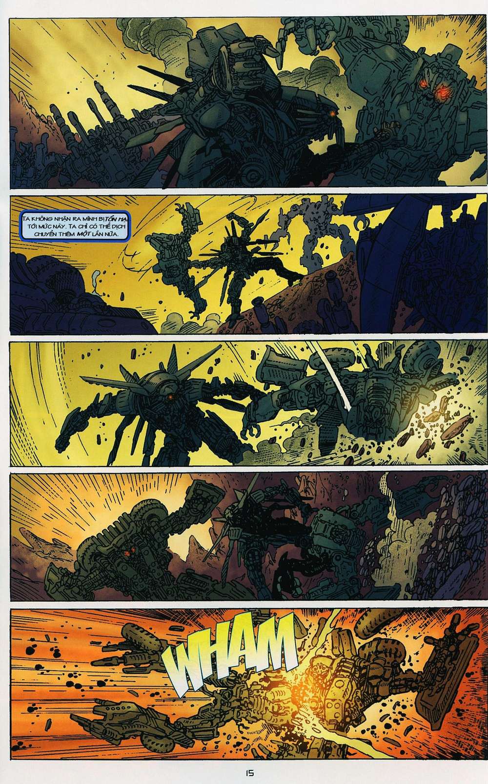 Transformer Film comic series Chap 2 - Next Chap 3