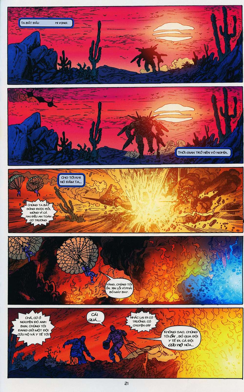 Transformer Film comic series Chap 2 - Next Chap 3