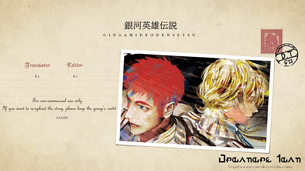 Huyền Thoại Về Những Anh Hùng Dải Ngân Hà Chap 1 - Next Chap 2