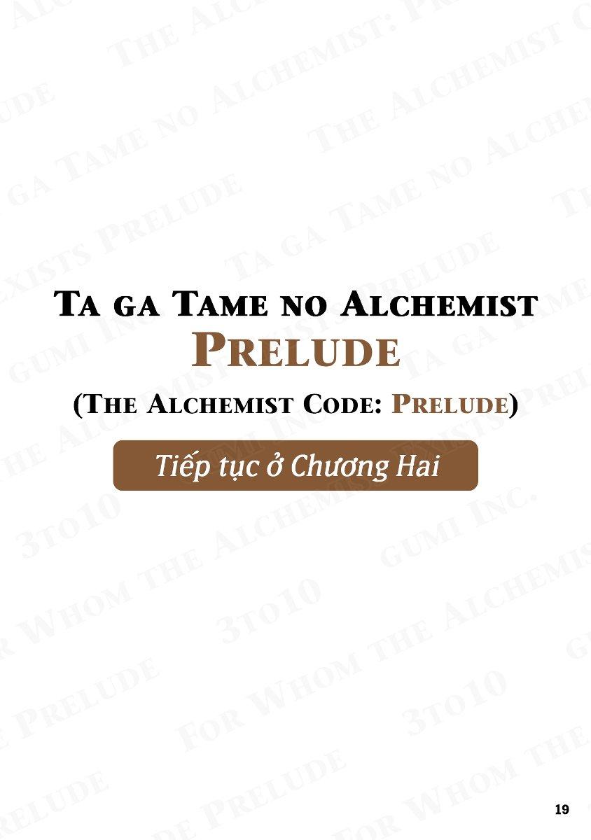 Vì Ai Mà Giả Kim Thuật Sư Tồn Tại Chap 0 - Next Chap 1