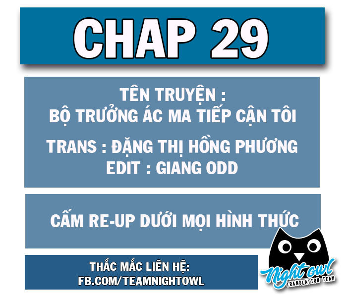 Bộ Trưởng Ác Ma Tiếp Cận Tôi Chap 29 - Next Chap 30