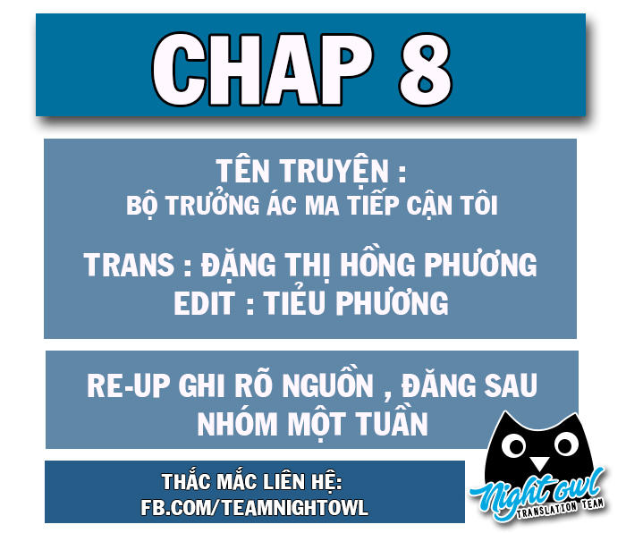 Bộ Trưởng Ác Ma Tiếp Cận Tôi Chap 8 - Next Chap 9