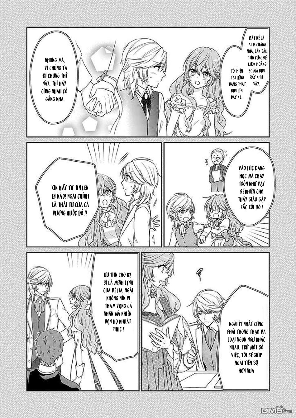 Akuyaku Reijou Wa Ringoku No Outaishi Ni Dekiai Sareru Chap 4 - Next Chap 5