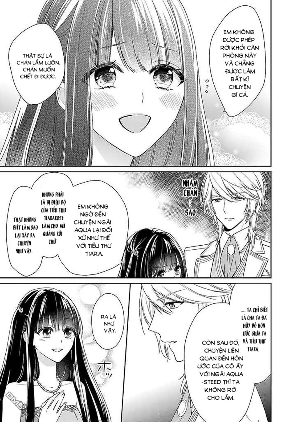 Akuyaku Reijou Wa Ringoku No Outaishi Ni Dekiai Sareru Chap 4 - Next Chap 5
