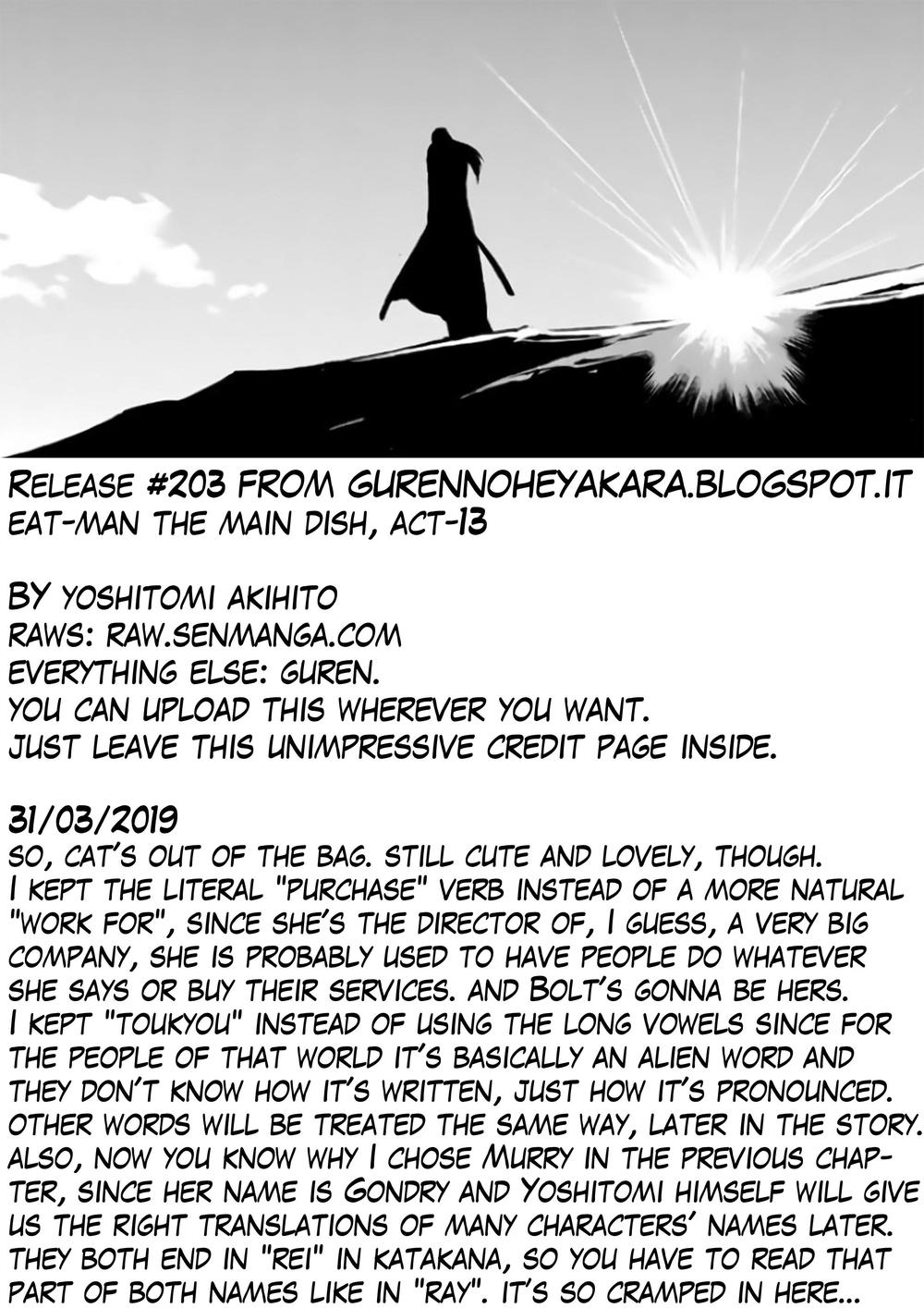 Eat-Man The Main Dish Chap 13 - Next Chap 14