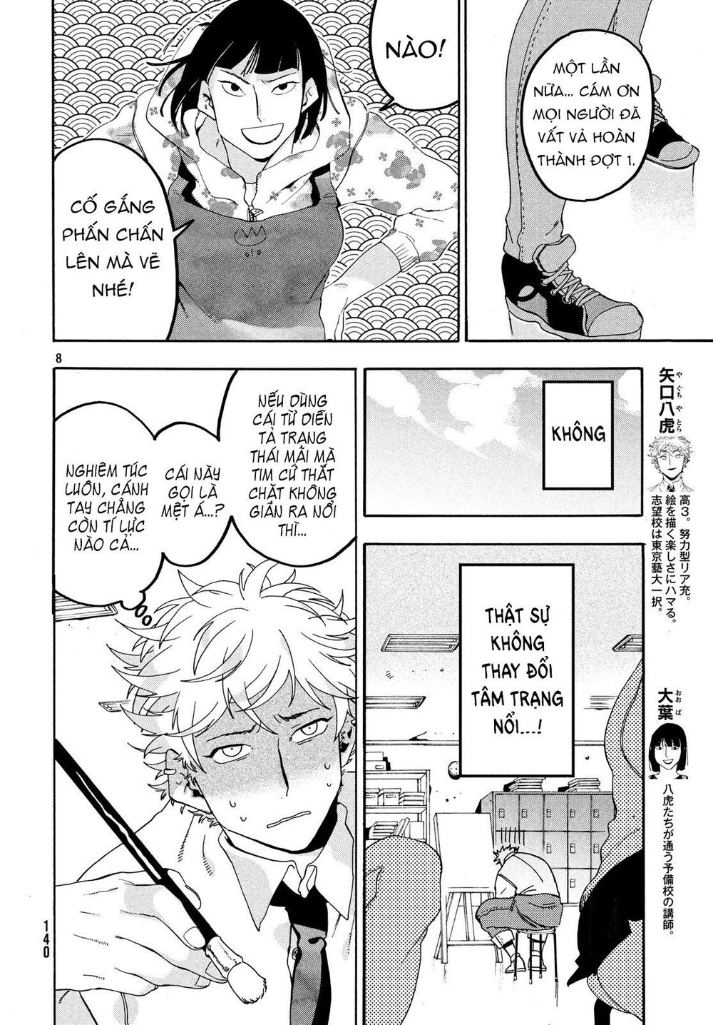 Blue Period. Chap 17 - Next Chap 18