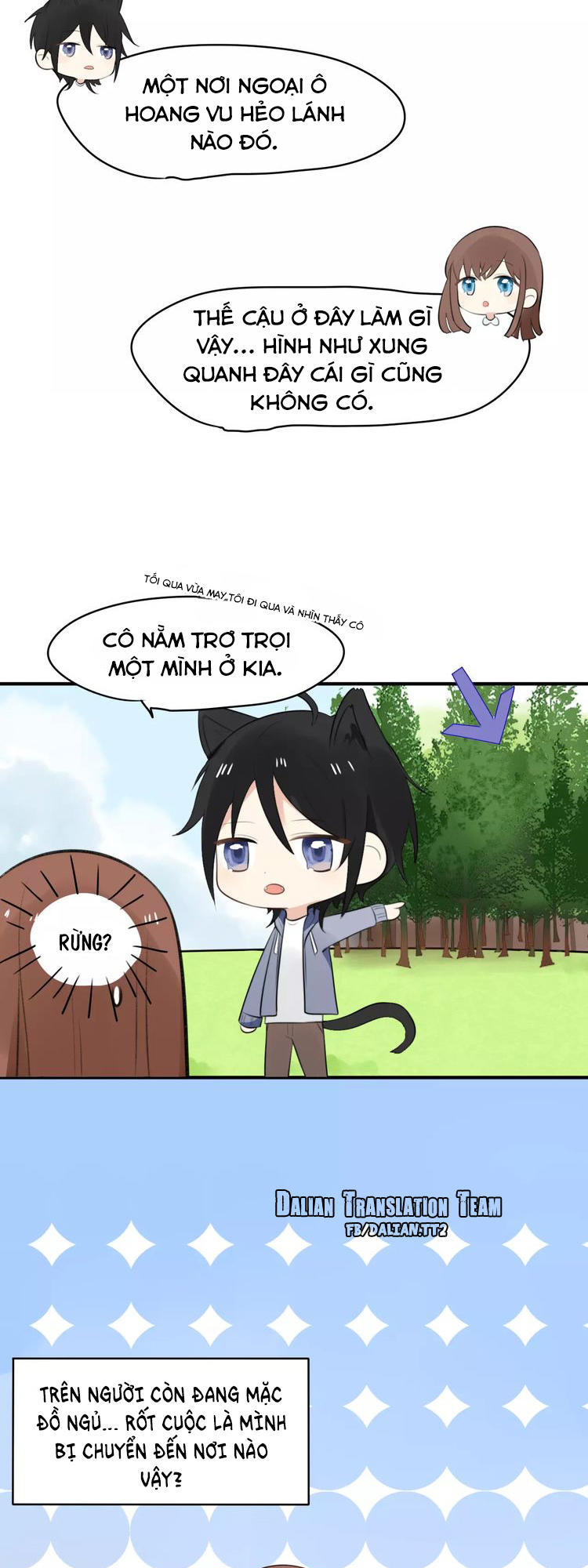 Tiểu Miêu Và Hắc Diệu Thạch Chap 1 - Next Chap 2