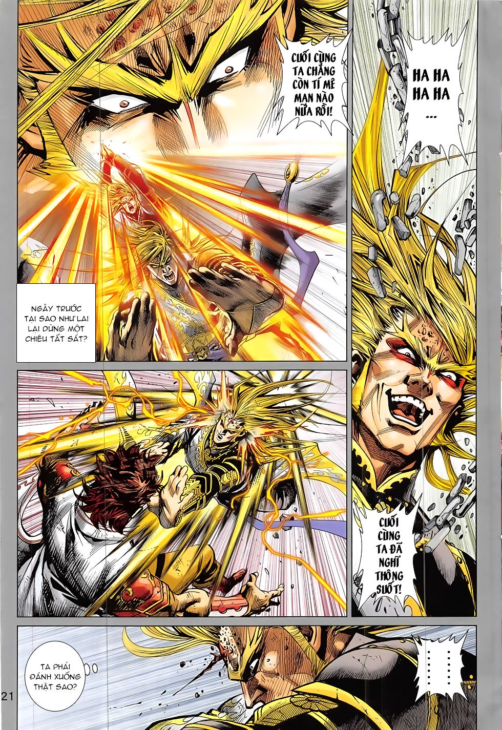 Thần Chưởng Chap 24 - Next Chap 25