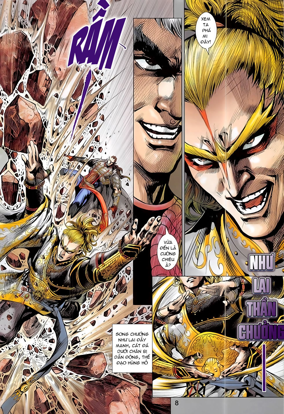 Thần Chưởng Chap 5 - Next Chap 6