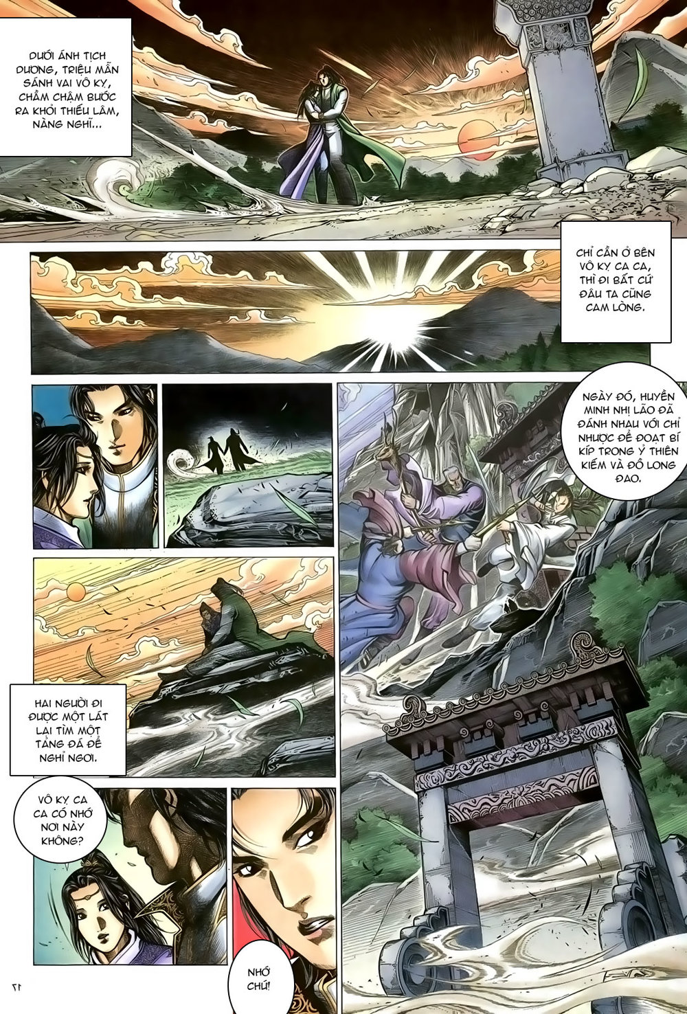 Ỷ Thiên Đồ Long Ký Chap 100 - Next Chap 101