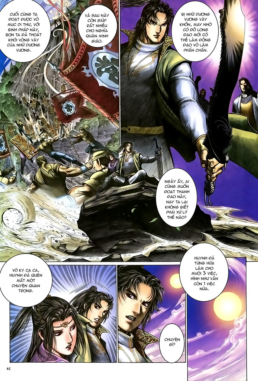 Ỷ Thiên Đồ Long Ký Chap 100 - Next Chap 101